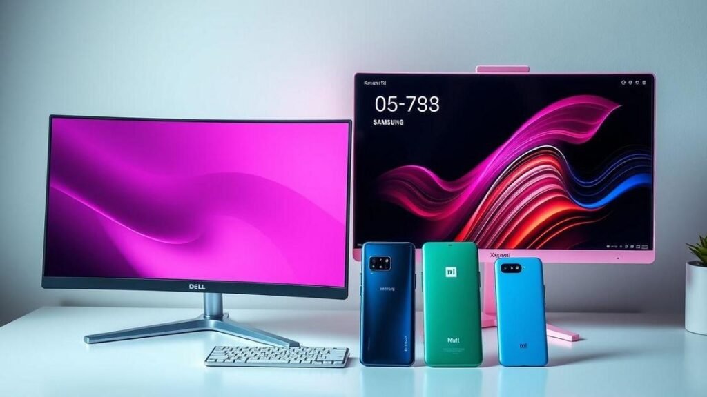 Top 6 Melhores Monitores Dell, Samsung e Smartphones Xiaomi de 2025: Guia Completo para Comprar