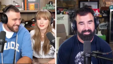Taylor Swift anuncia álbum “The Life of a Showgirl” em estreia no podcast “New Heights” - Imagem do artigo original