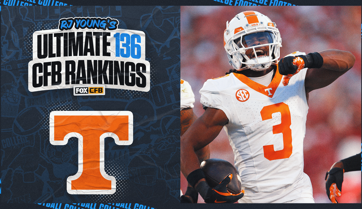 Tennessee aparece em 13º no ranking de RJ Young para a temporada de 2025 - Imagem do artigo