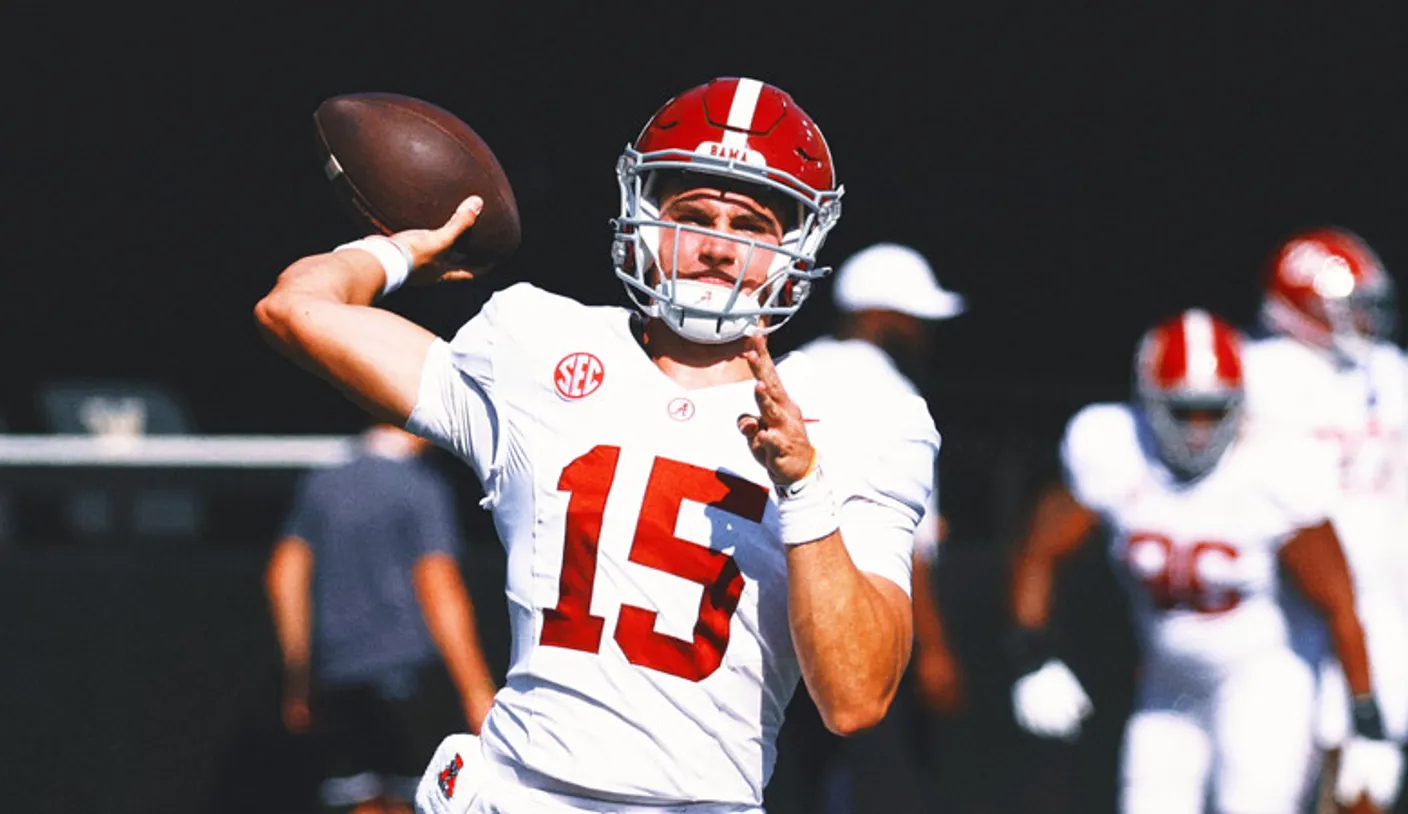 Alabama define Ty Simpson como quarterback titular para a temporada 2025 - Imagem do artigo