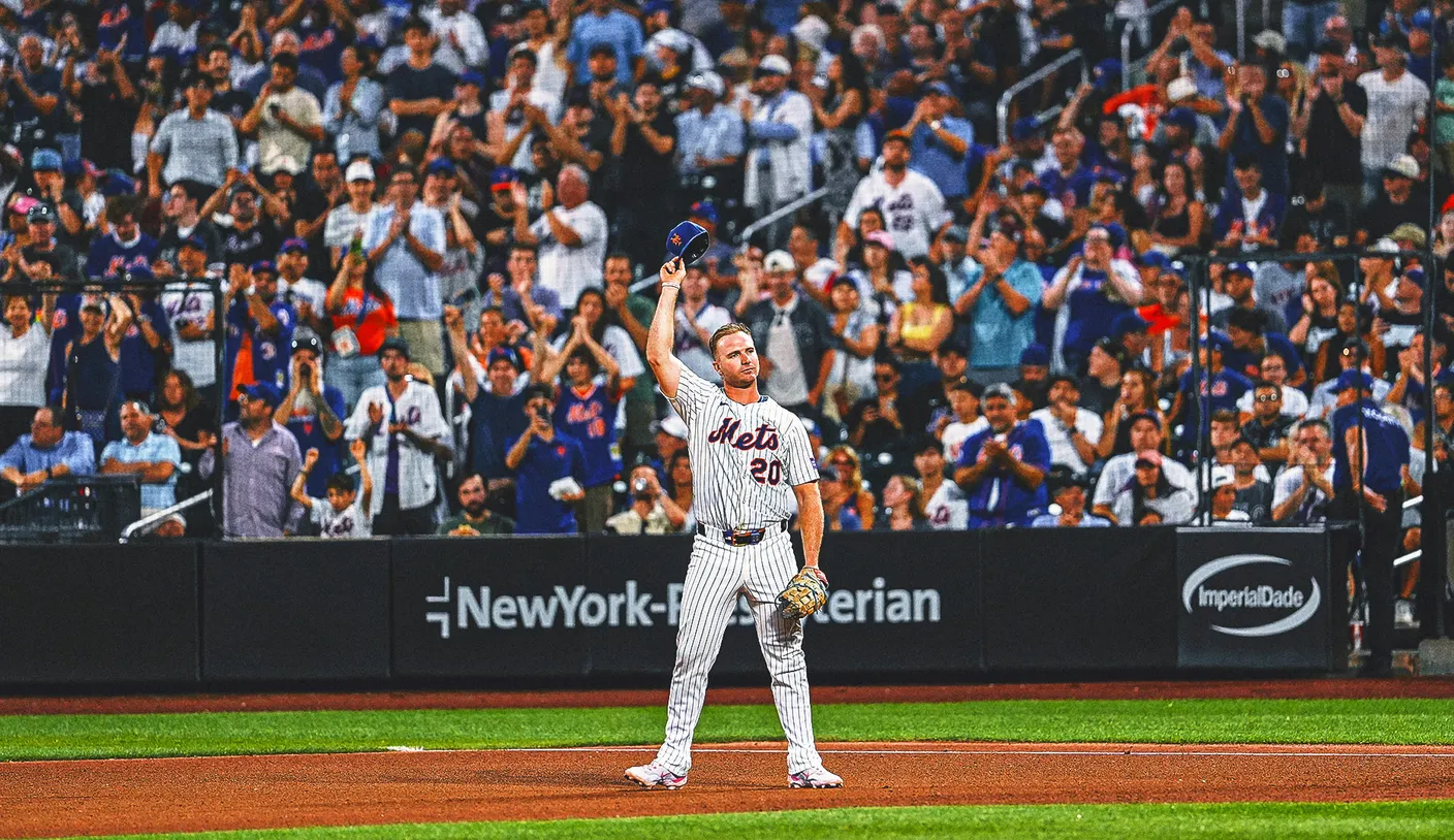 Pete Alonso estabelece novo recorde de home runs dos Mets e reforça desejo de permanecer em Nova York - Imagem do artigo
