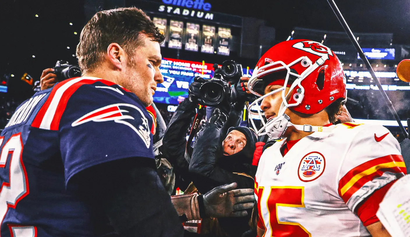 Tom Brady aponta Patrick Mahomes como único quarterback atual que espelha sua postura vencedora - Imagem do artigo